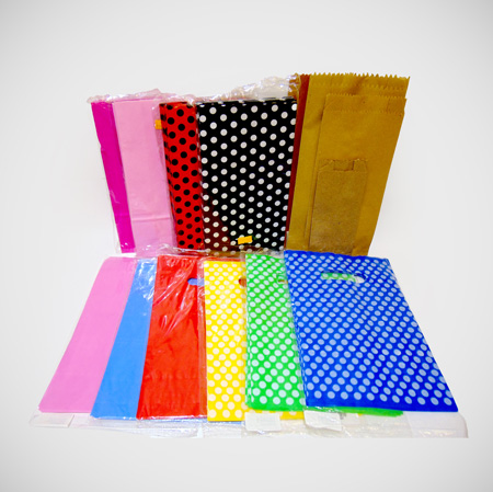 Bolsas,papeles,varios