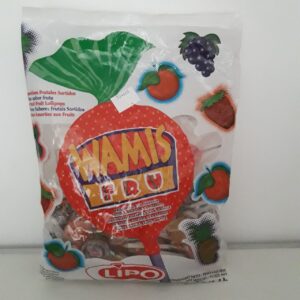 CANDY BAR- CHUPETIN WAMIS FRUTAL XBOLSA 50U