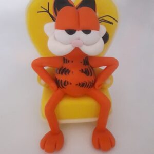 ADORNO TIC. GARFIEL EN SILLON PORC.FRIA X1