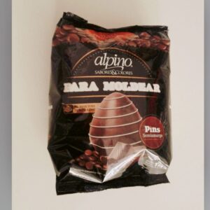 CHOCOLATE ALPINO PASCUA SEMIAMARGO PINS X100GR