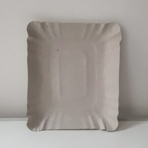 BANDEJA CARTON GRIS N?4 RECT X10