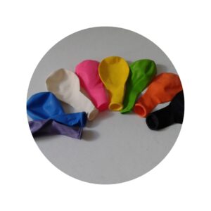 GLOBO LISO ECON. MULTICOLOR  x10